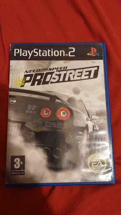 NFS pro street need for speed gra PS2 PlayStation