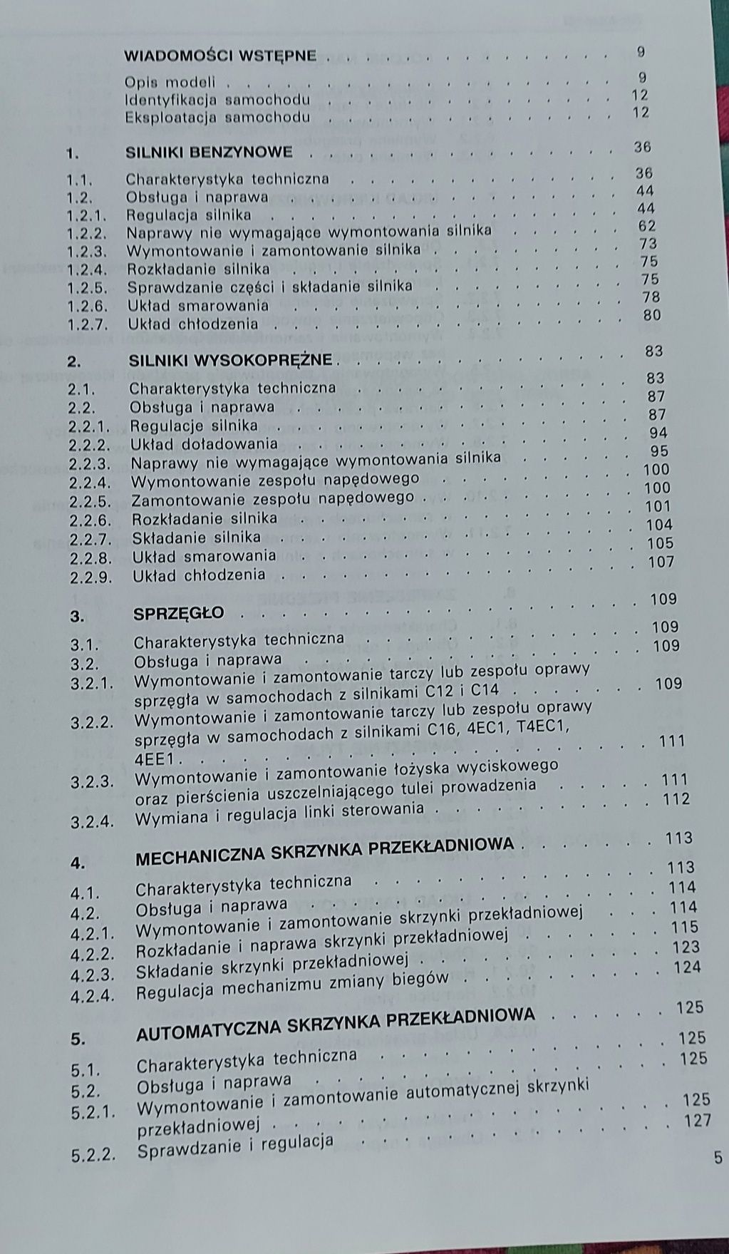Instrukcja obsługi Opel Corsa i Tigra