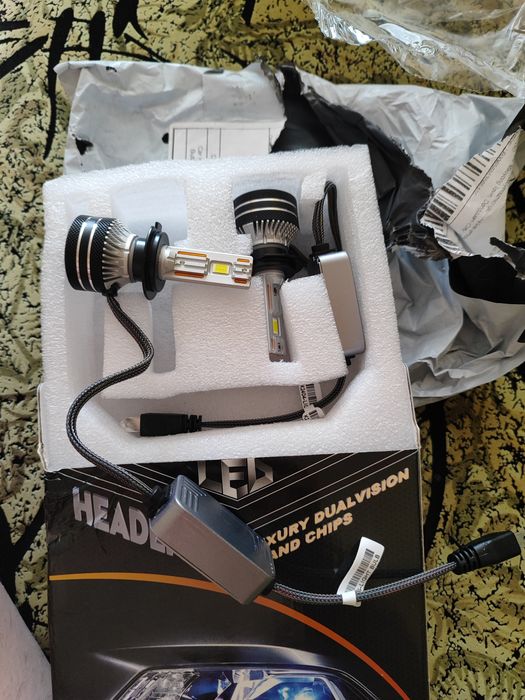 Лед лампи в авто. Цоколь Н7