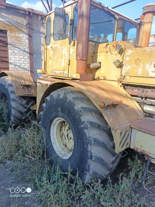 трактор К701 борона дисковая в рабочем состоянии