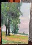 Obraz olejny ręcznie malowany 20 x 30 cm "Roztocze w czerwcu"