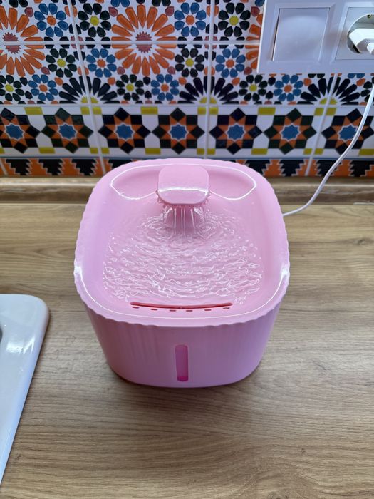 Поилка электрическая для животных кота собаки фонтан