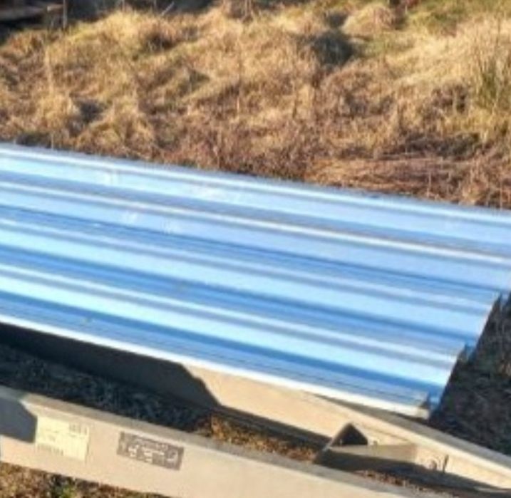 Blacha Trapezowa Ocynk 5m długa grubosc  1mm