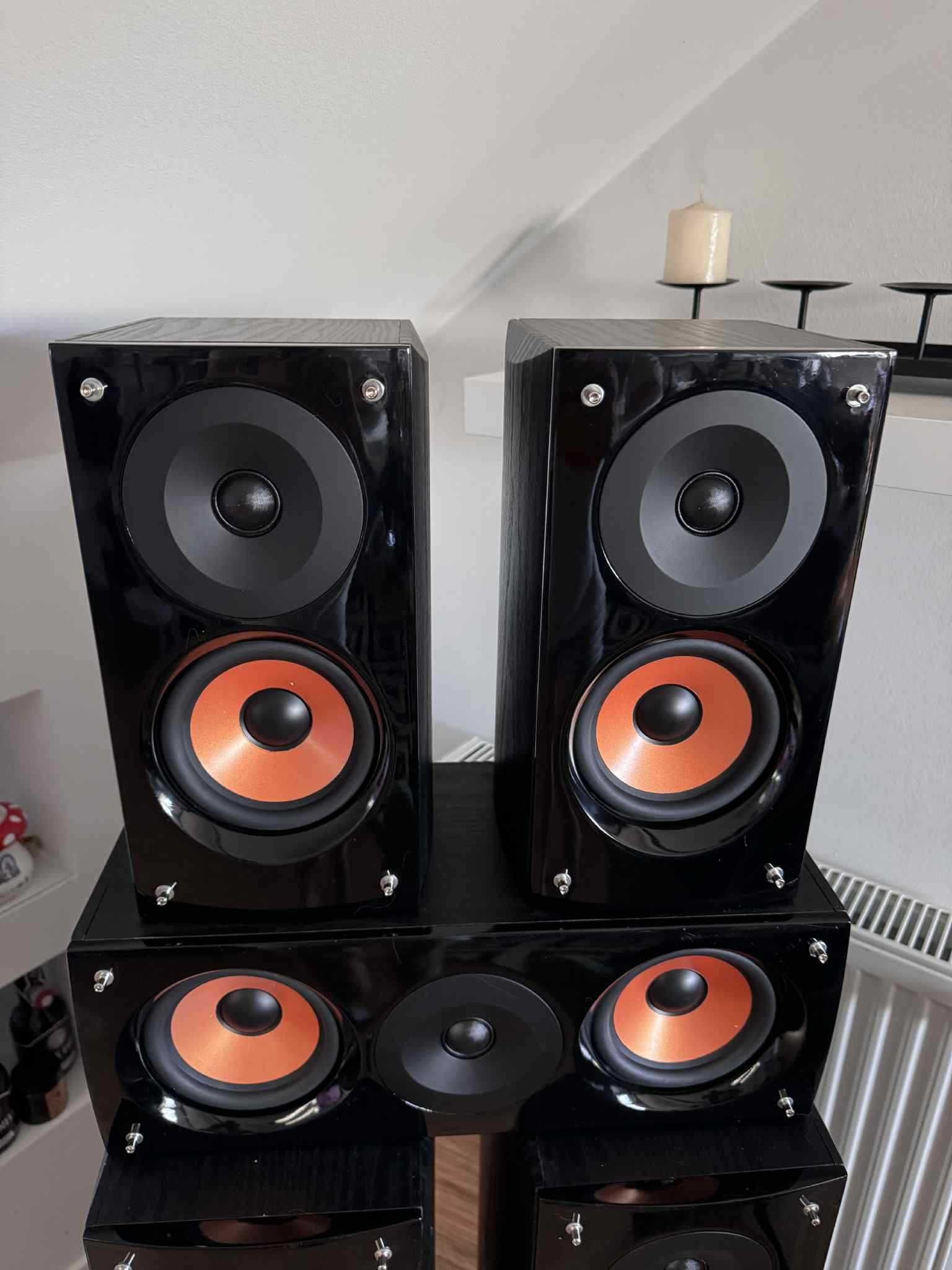 Kino domowe Yamaha RX-V357 + Pure Acustics Nova 6