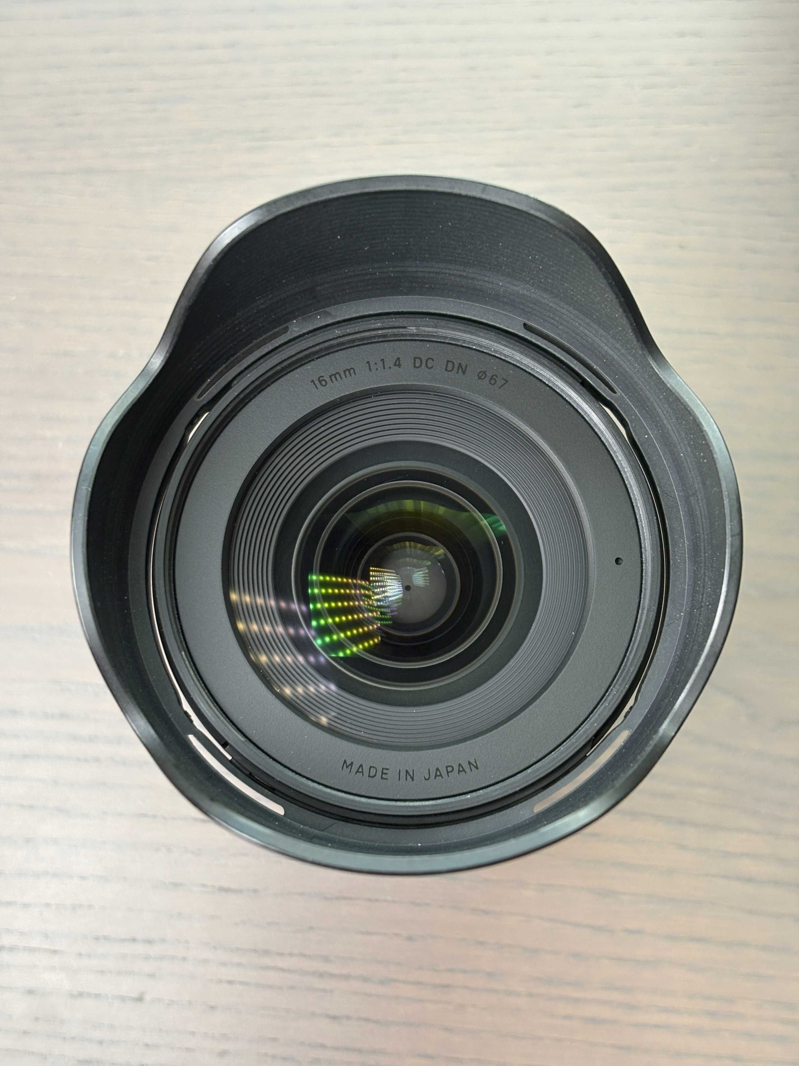 Sigma 16mm F/1,4 L-mount (Panasonic, Leica)