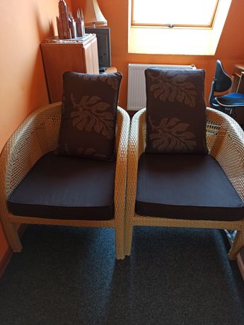 Nowe fotele rattanowe