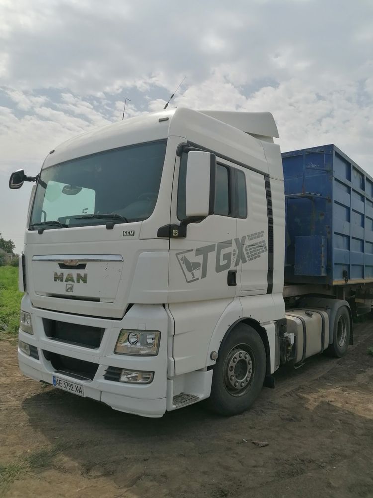 MAN TGX 18.440 зерновоз зчіпка