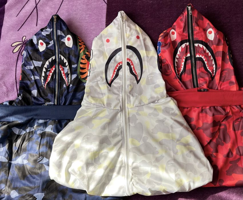 Худі Bape, кофта бейп, зіпка Bape акула