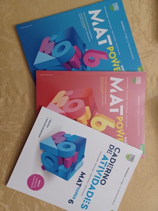 MatPower 6 - Matemática - 6.º ano - versão professor