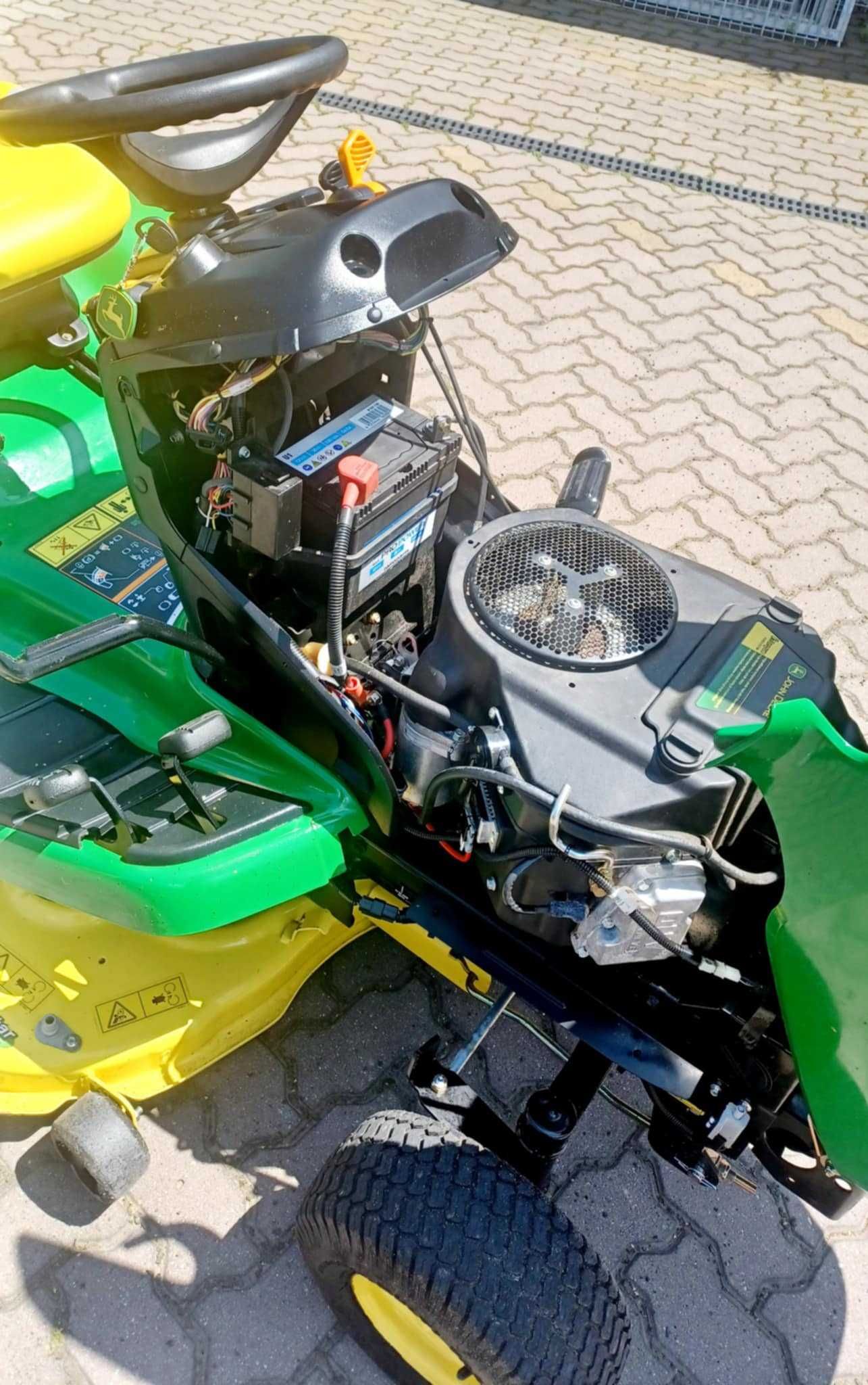 JOHN DEERE X305R Traktorek Kosiarka Silnik KAWASAKI Super Stan OKAZJA