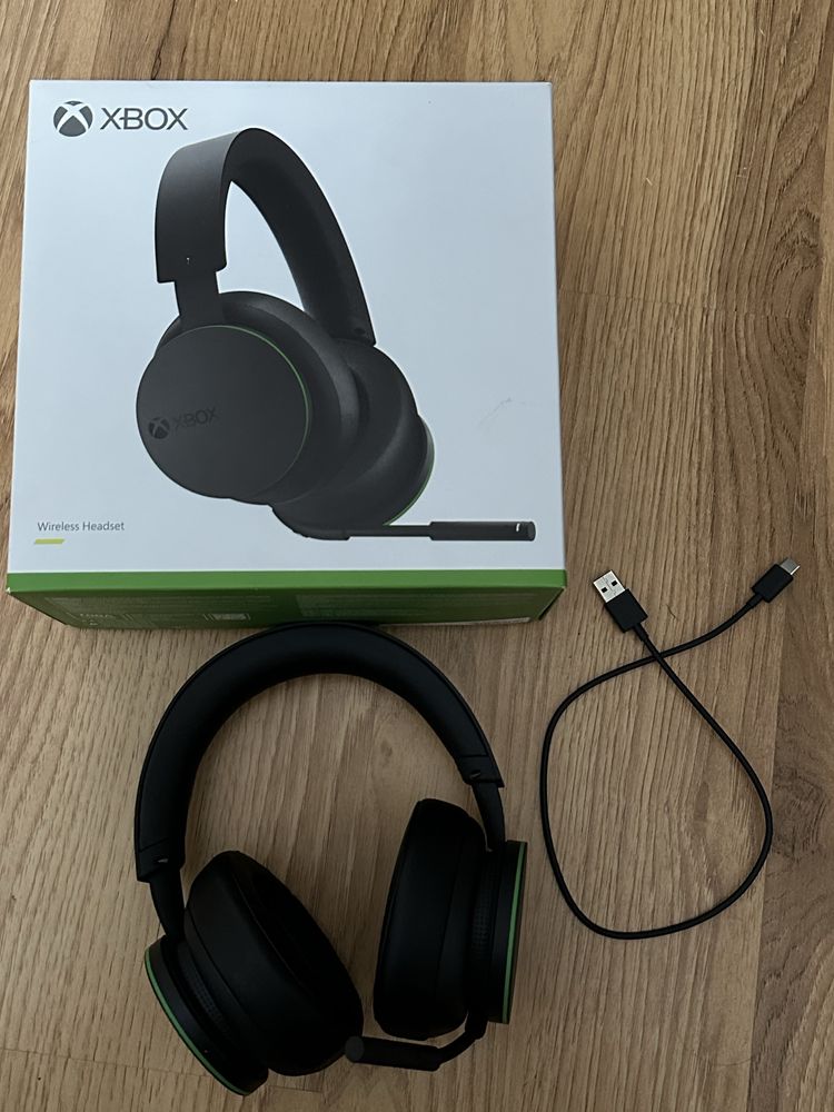 Słuchawki Xbox Microsoft bezprzewodowe