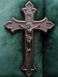 Krucyfiks, krzyż, Jezus lata 30 XX wieku, IHS, INRI