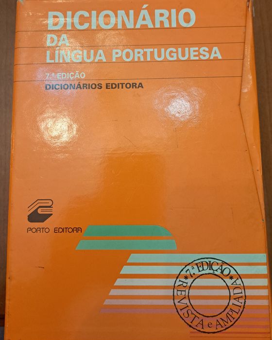 Dicionário da língua Portuguesa  7. Edição-Porto Editora