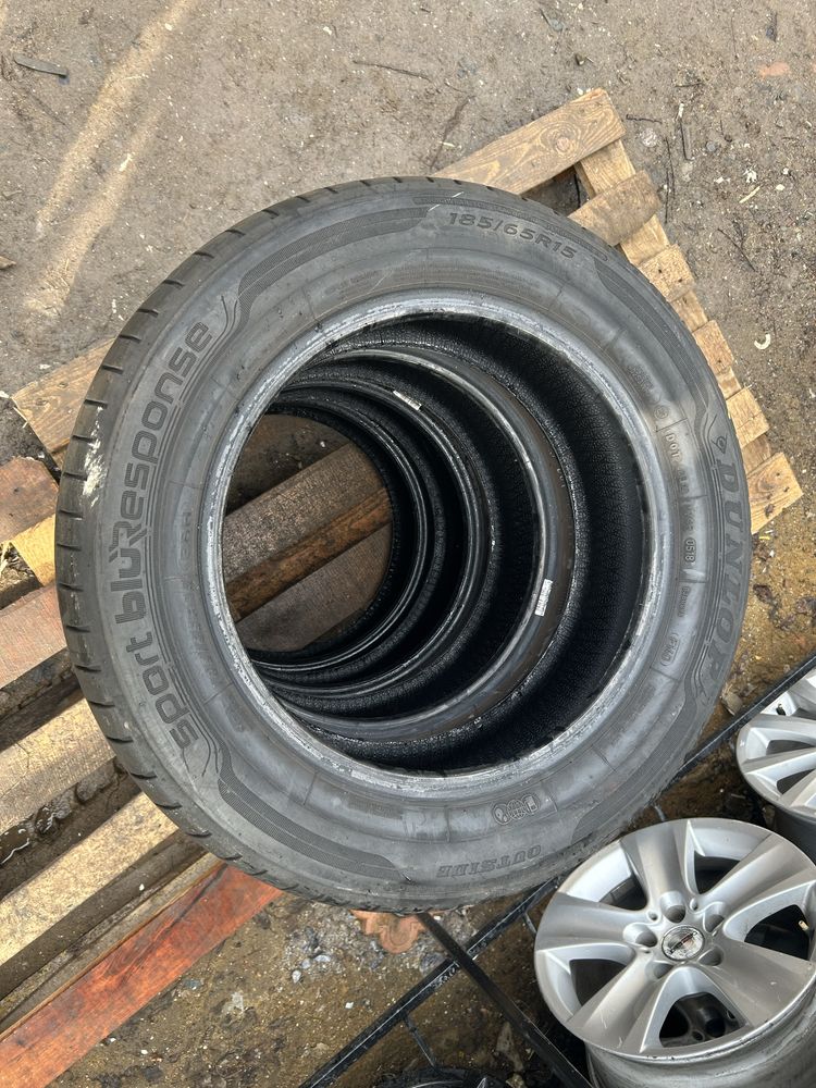 185/65 r15 Dunlop літо 2018р.