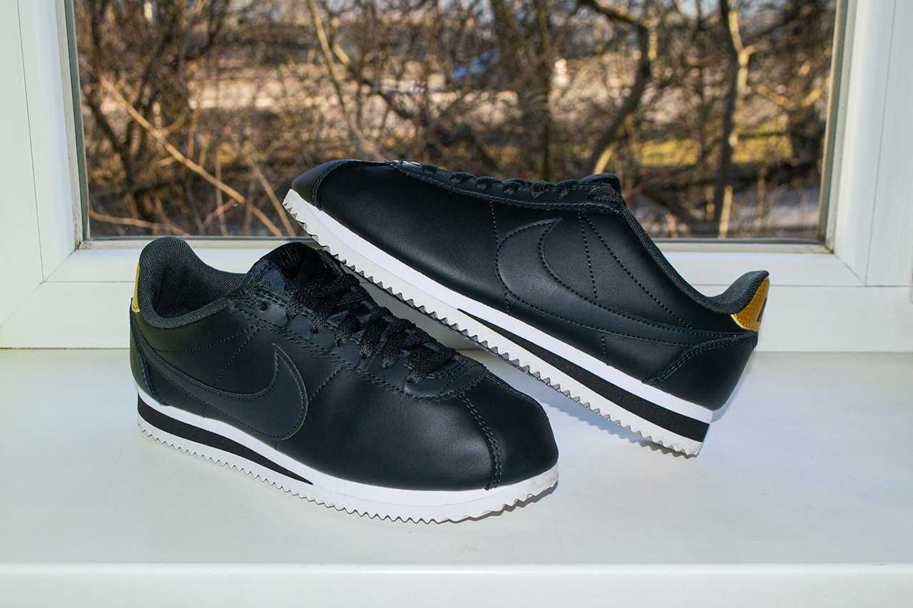 ‼️Кросівки Nike Classic Cortez Leather 807471-021 Black 36 р ORIGINAL