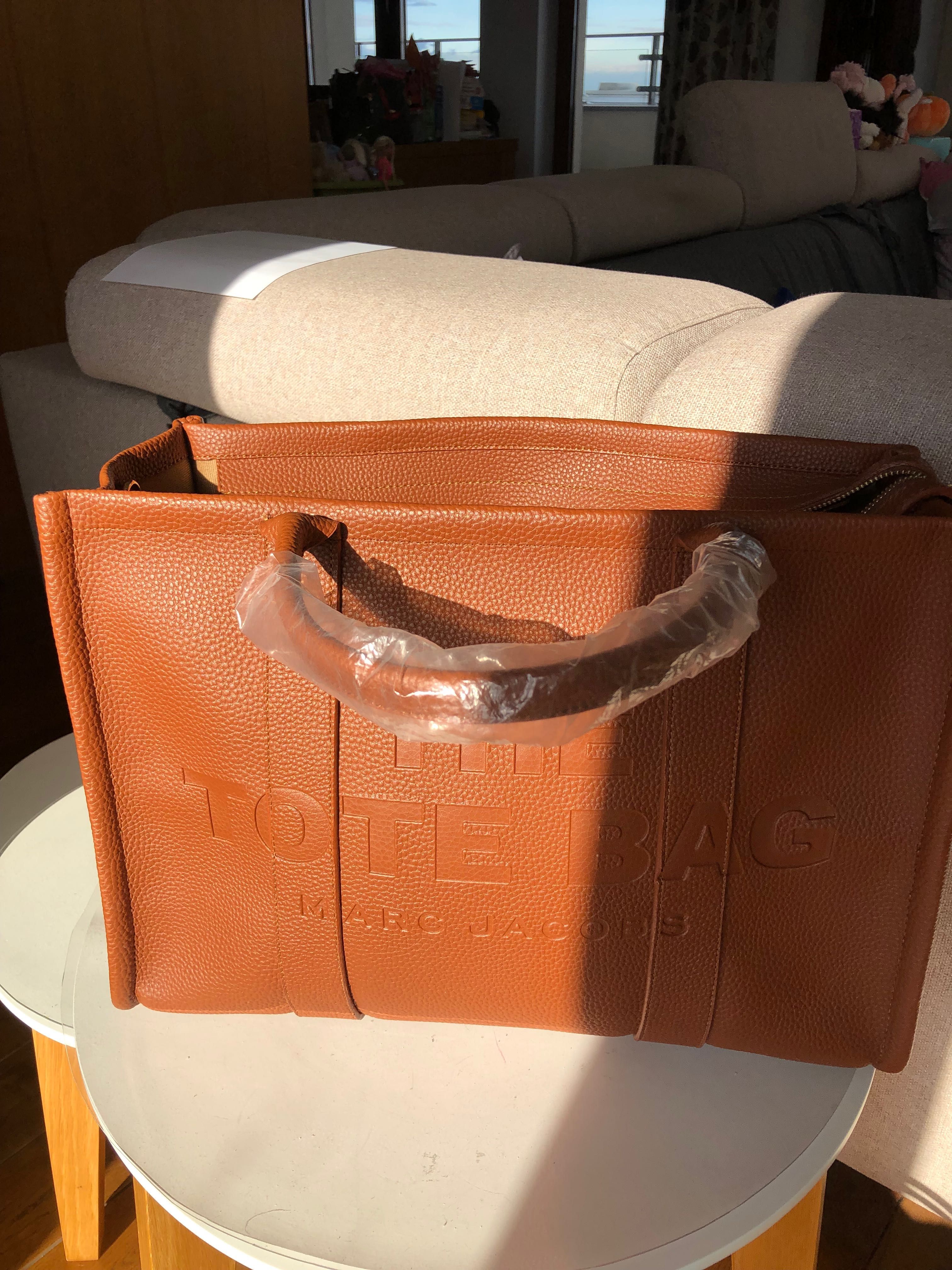 Torebka Tote Bag Marc Jacobs nowa camel bardzo duża XL okazja
