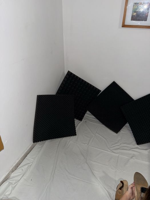 Espumas acusticas - 4 unidades