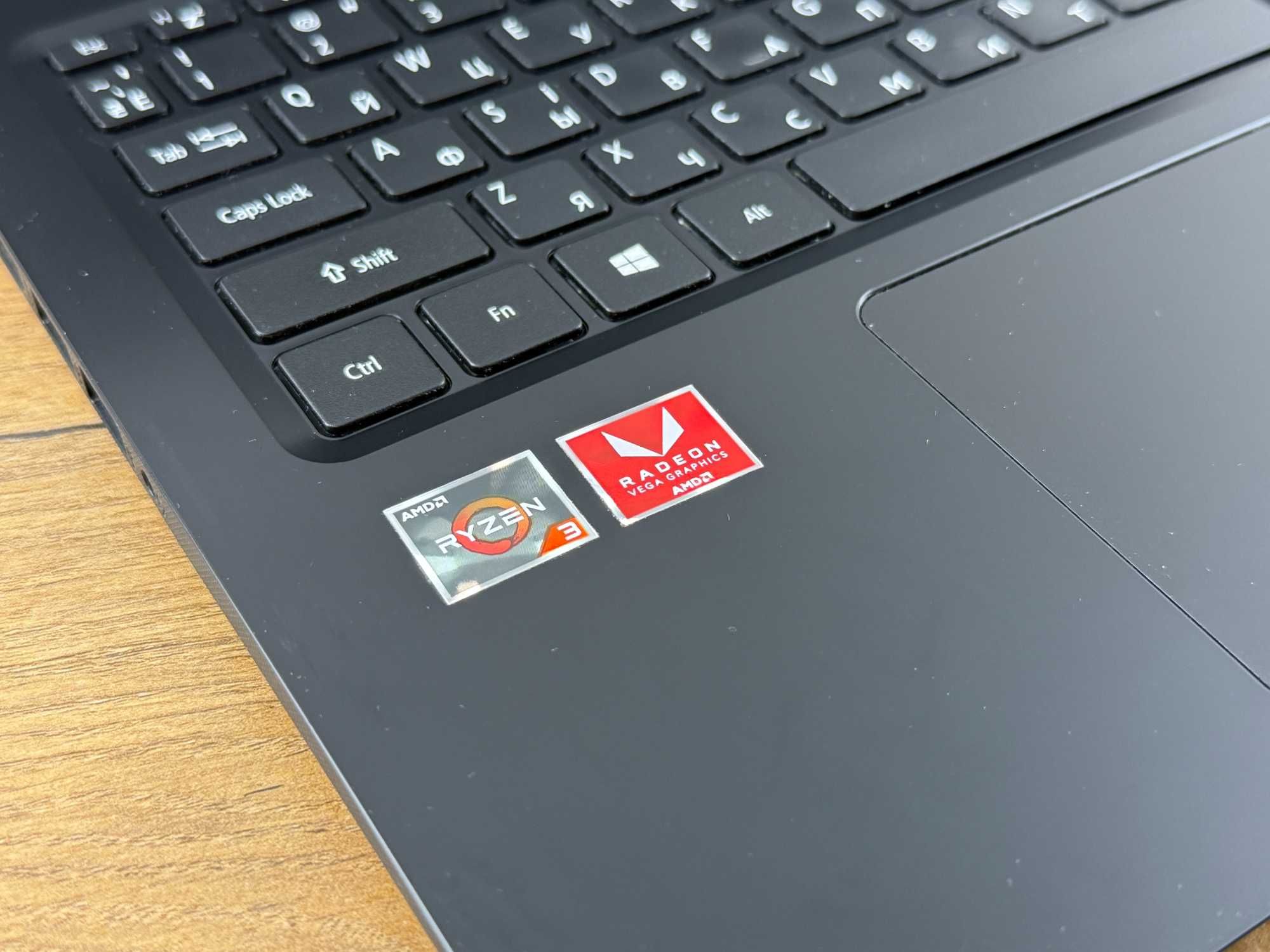 1333 Laptop ACER 15" AMD RYZEN 3- 3.50GHZ, AMD RADEON, 8GB RAM, SSD M2