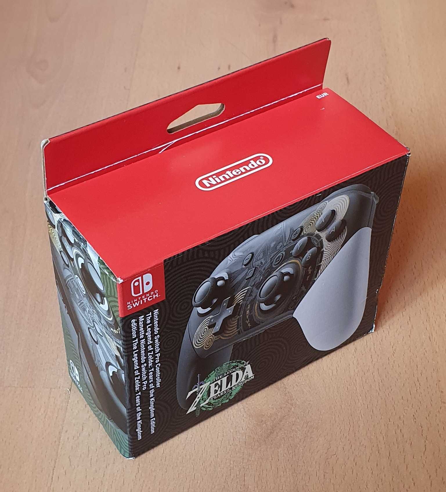 Nintendo Switch Pro Controller Zelda Edition, NOWY, GWARANCJA