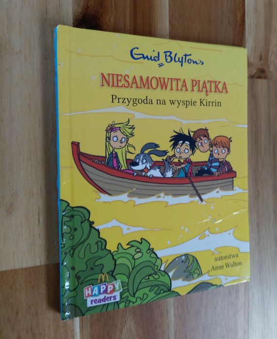 Niesamowita piątka Przygoda na wyspie Kirrin Anne Walton