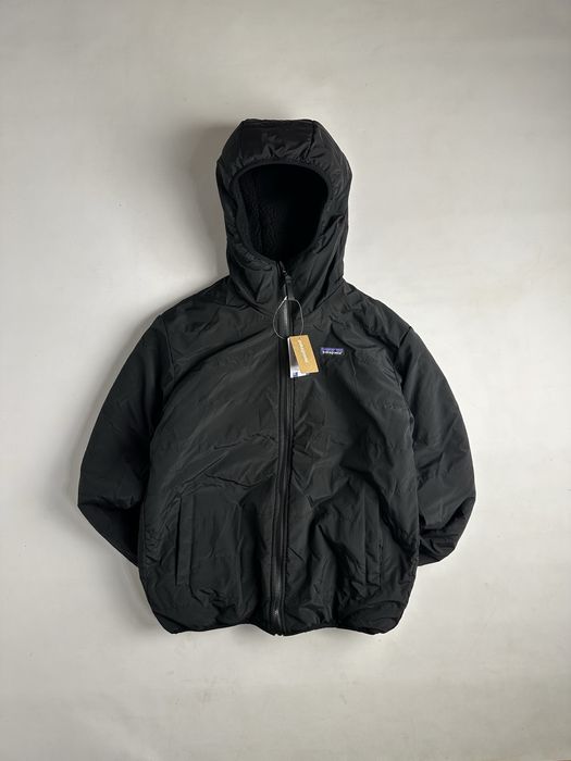 Patagonia sherpa черная чорна goretex двохторонняя двухстороння куртка