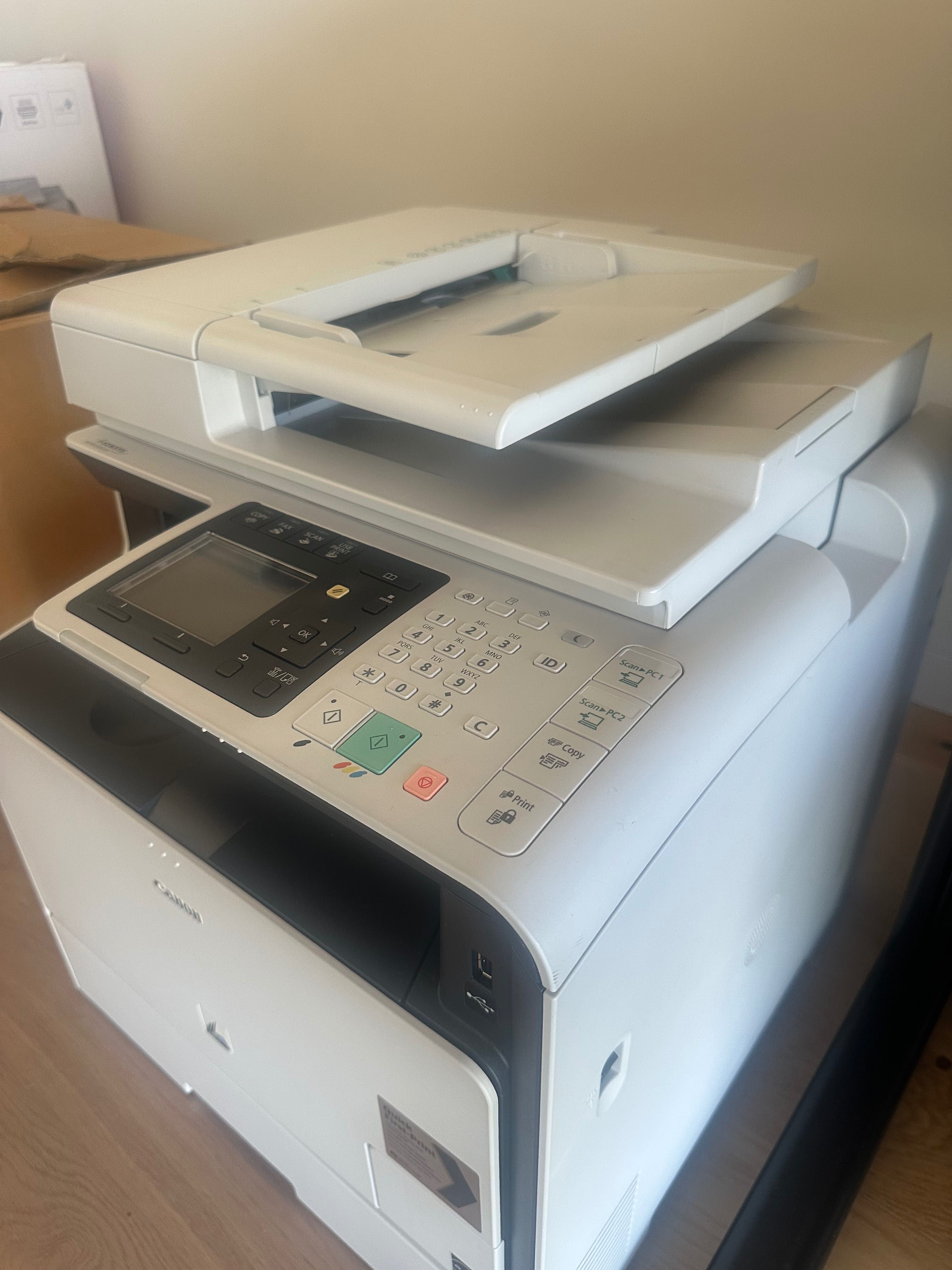 Multifunções Laser Cores Canon i-Sensys MF8550Cdn +  3 tinteiros novos