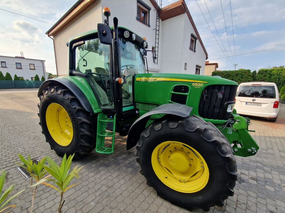 John Deere 6530 PREMIUM  Tuz WOM Miękka oś Import Klimatyzacja Ciągnik rolniczy używany