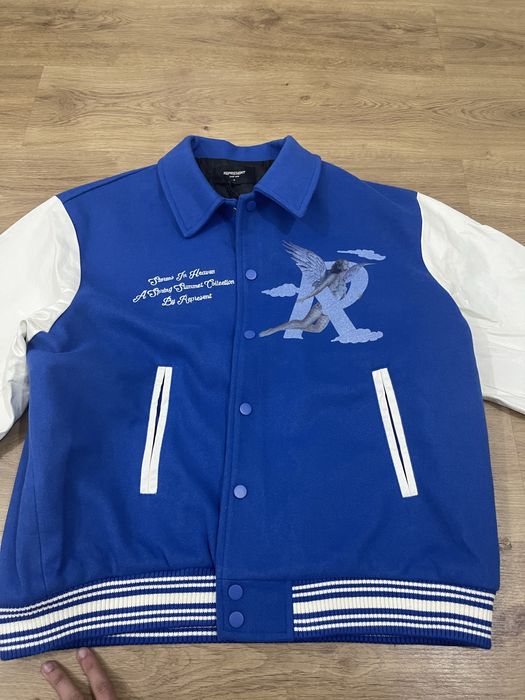 Casaco Represent colegial de cor azul