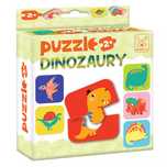 Puzzle dinozaury. Kangur