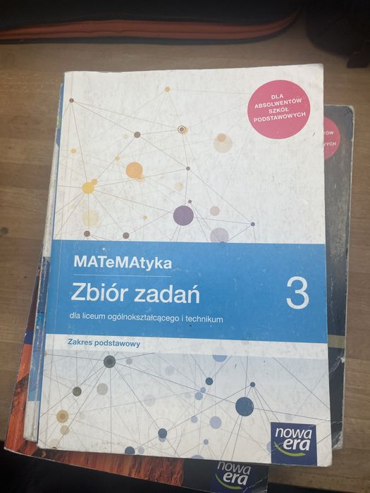 Zbiór zadań matematyka do klasy 3 liceum/technikum