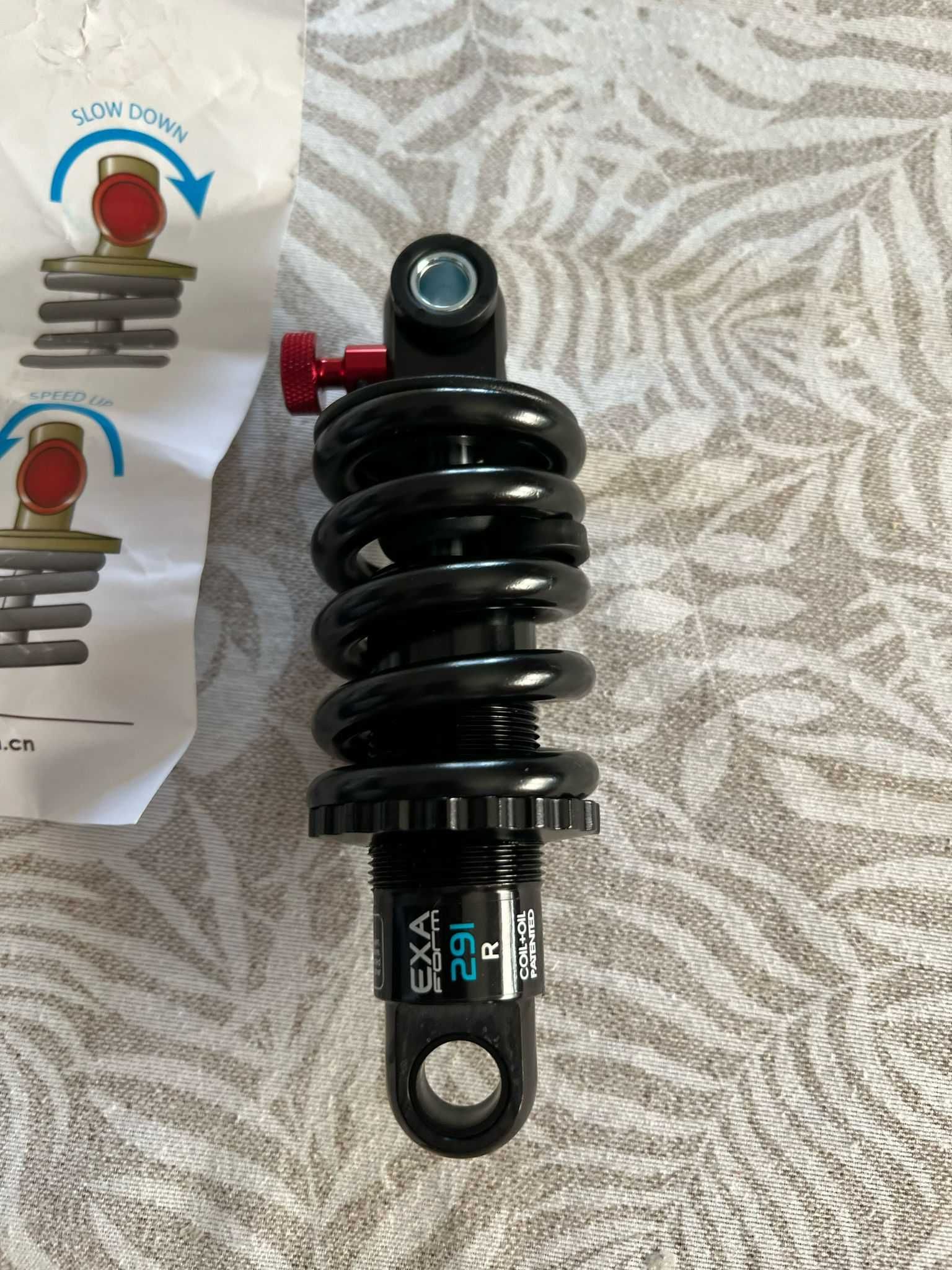 suspensão 291 R para bicicletas