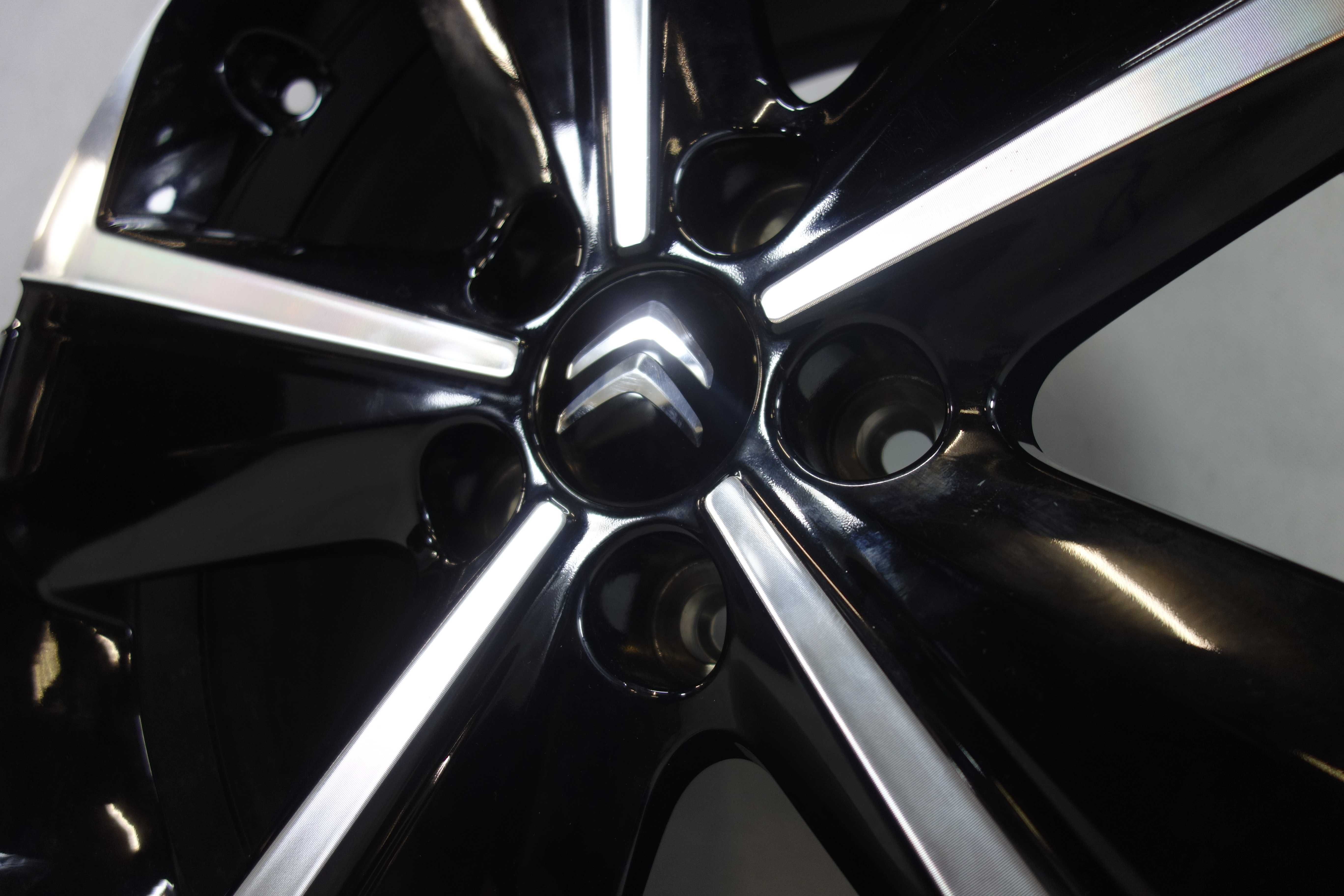 NOWE Alufelgi 17" 5x108 Citroen C4 C5 C6 Jumpy Czarny + Poler 808