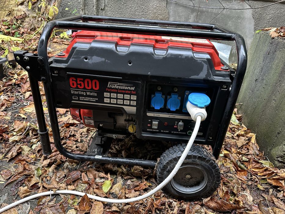 Генератор бензиновый 6500 (5-5.5кв)