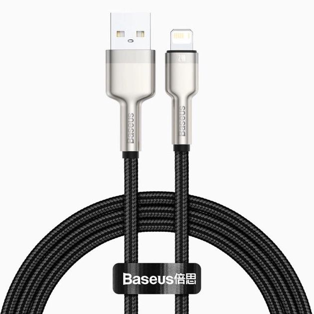 Кабель с чипом Baseus USB to Lightning 100см Быстрая Зарядка iPhone