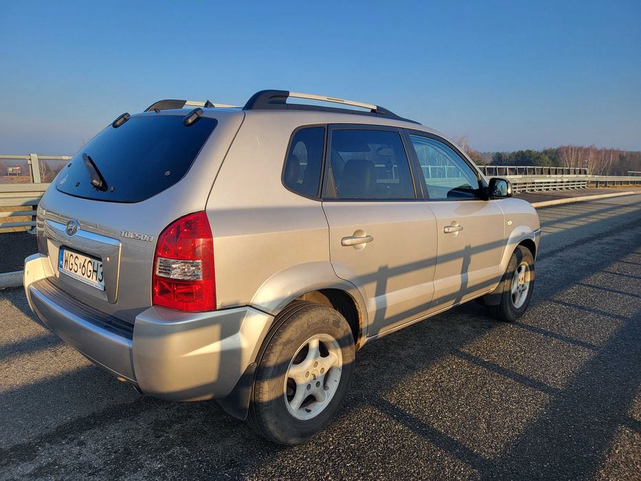 Hyundai Tucson z instalacją  LPG