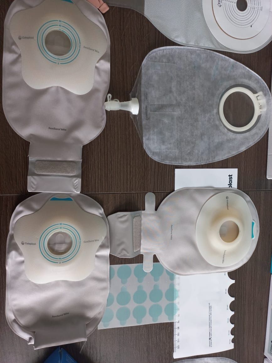 Калоприймач Coloplast однокомпонентнй,  двокомпонентний