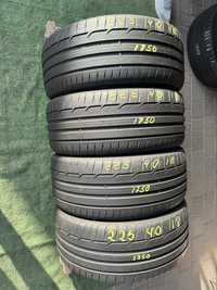 Шини резина 225 40 18 Dunlop 5-6mm 4шт. Лето летние