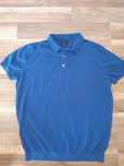 Massimo dutti koszulka polo M granatowa t shirt