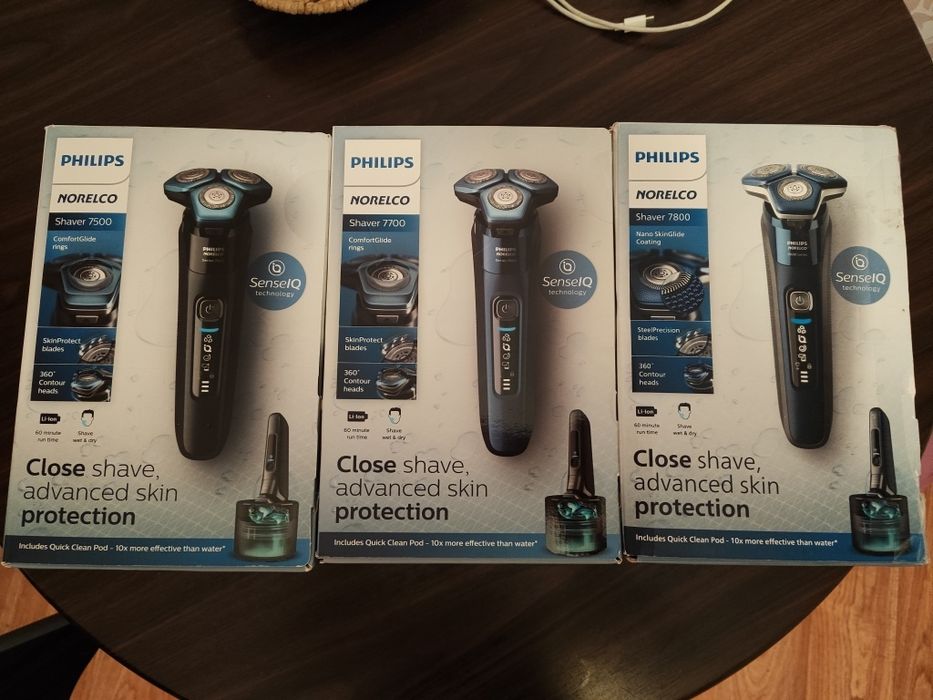 бритва PHILIPS Norelco Shaver 7000, модель 7700 (S7782/85) Оригінал