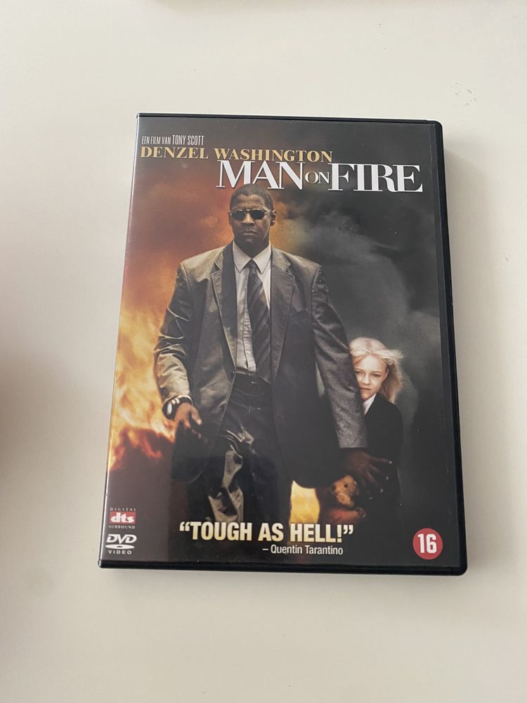 Film DVD Człowiek W Ogniu Man On Fire