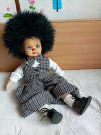 Колекційна характерна інтер'єрна лялька текстильна вінтажна кукла