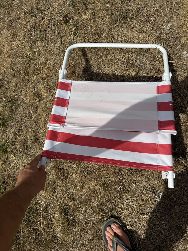 Fotele plażowe z metką jak nowe