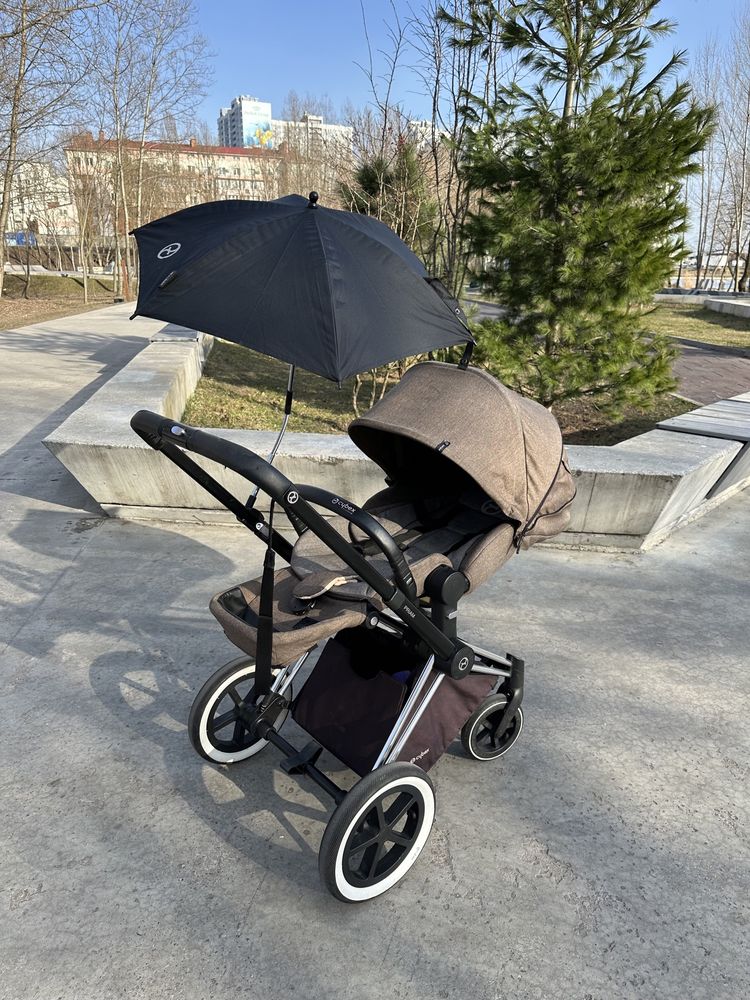 Cybex priam platinum +парасолька