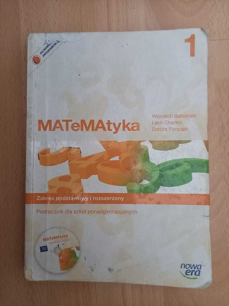 Podręcznik Matematyka ponadgimnazjalny  Komplet 6 części Nowa Era