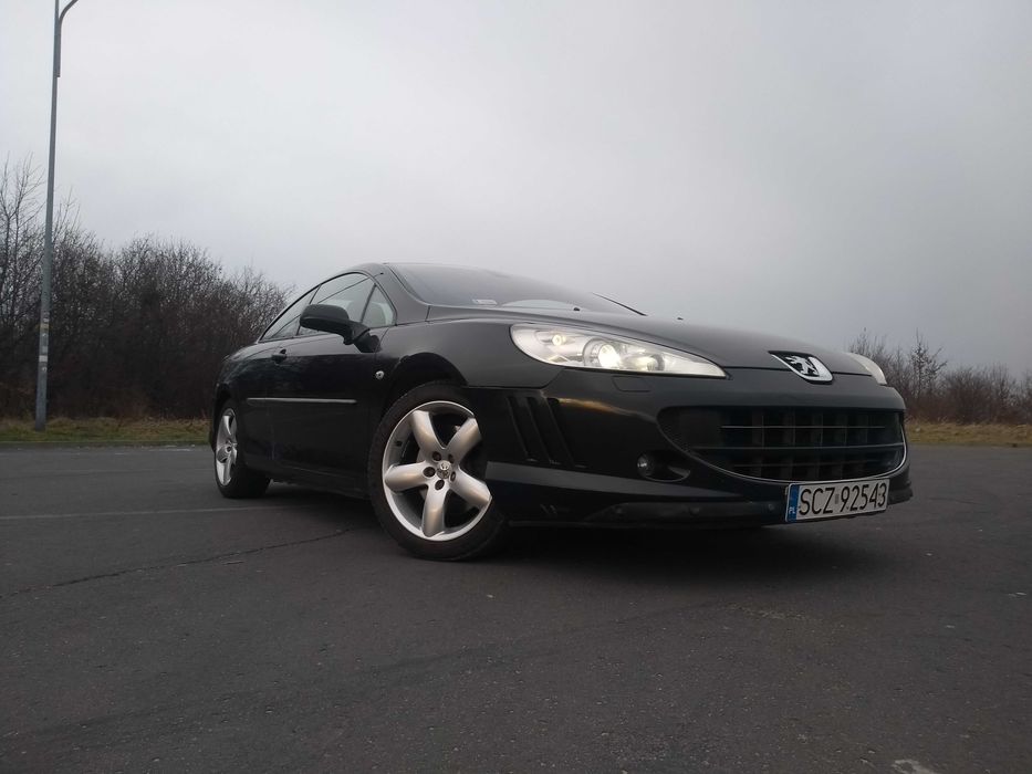 Peugeot 407 coupe 3.0 benzyna, polski salon