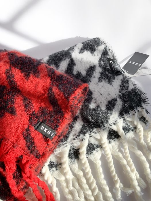 DKNY оригинал. Большой тёплый шарф платок палантин накидка хомут