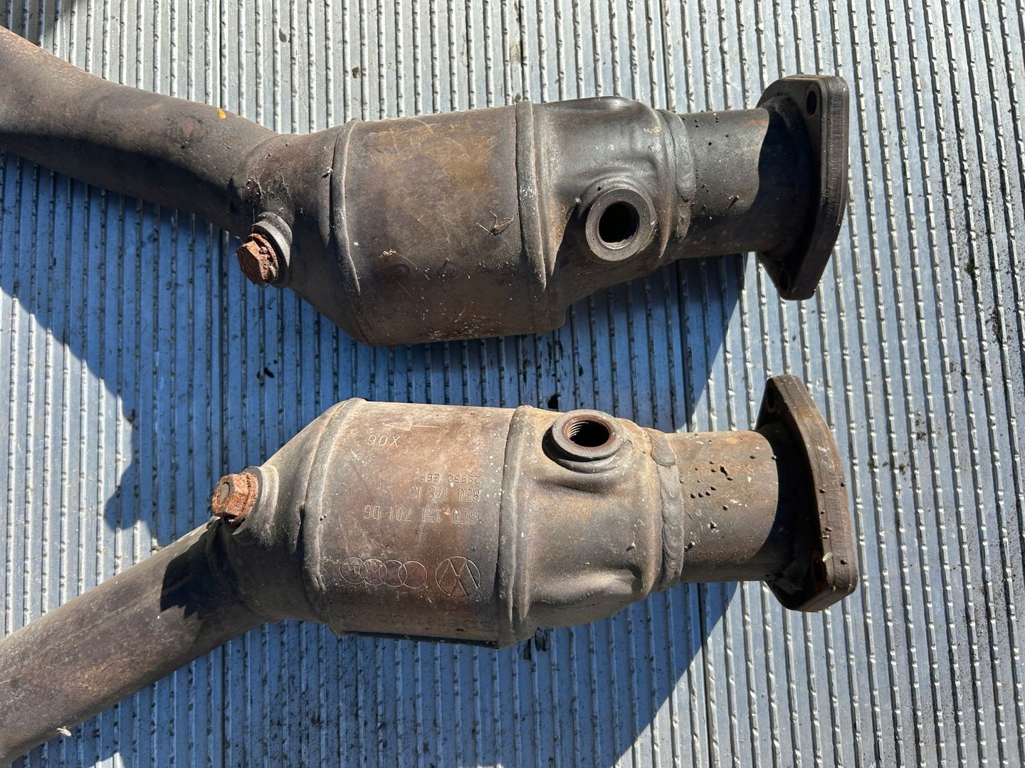 Rura Kolektora Wydechowego Katalizator Audi A6 C5 3.0 Asn Komplet