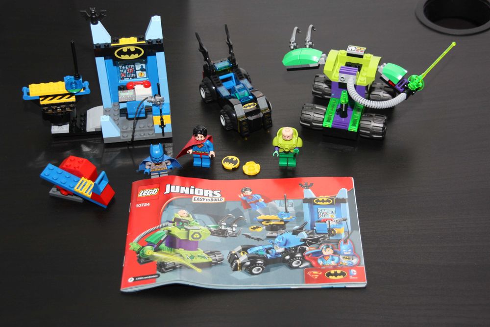 Lego 10724-Batman i Superman kontra Lex Luthor- kompletny