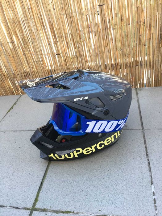 Kask i gogle firmy 100%