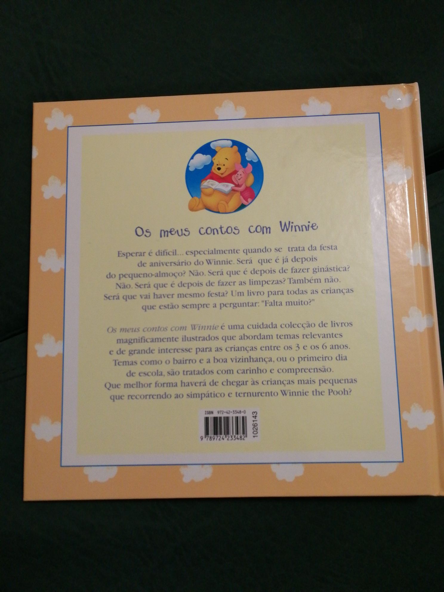 Livro "Sê paciente, Winnie"